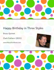Happy Birthday Three Styles